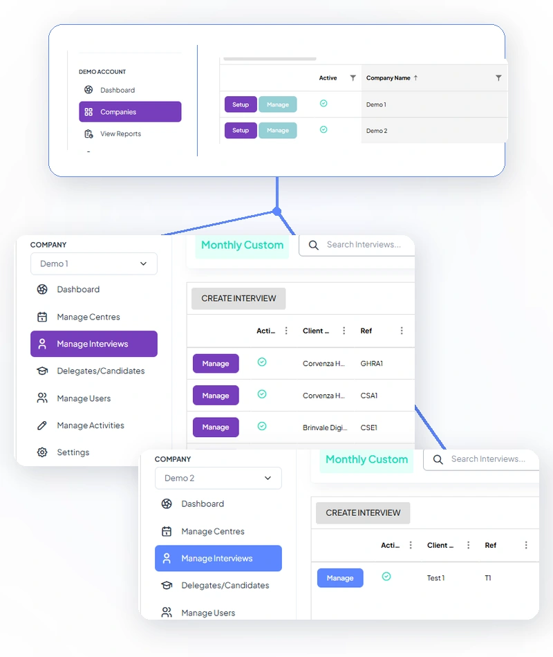 Talenscio Multi-Client Image